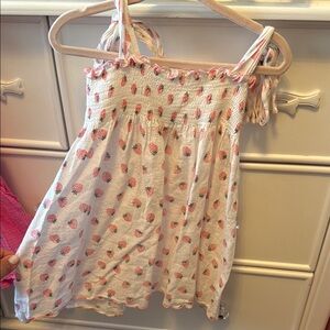 Strawberry Print Sundress size 2T